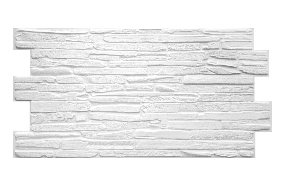 White Stone Slate PVC falpanel