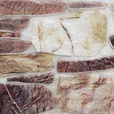 Homlokzati falpanel Barna Kő 